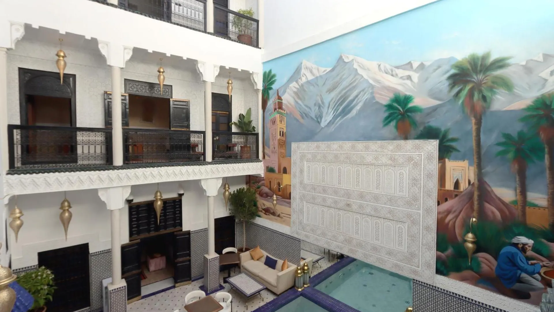 Casa di campagna Riad Atlas Dama Marrakesh Marocco